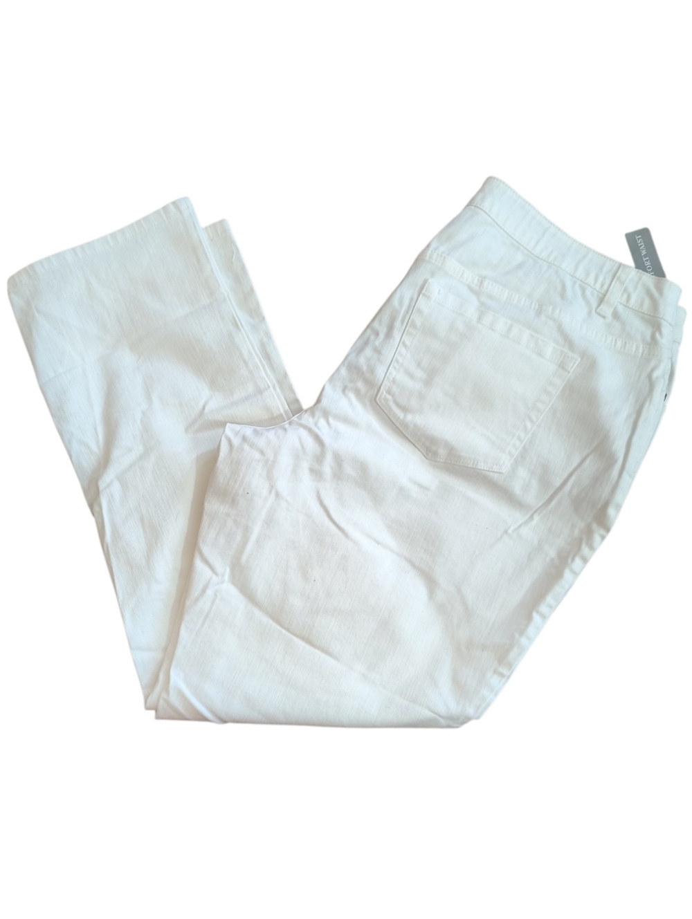 NWT White Christopher & Banks Classic Fit Straight Leg Jeans Size 18W